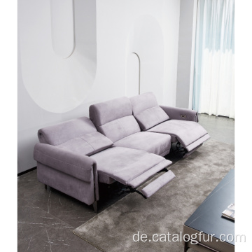 Einfaches waschbares Stoffsofa im nordischen Stil Wohnzimmermöbel 2-Sitzer-Sofa-Set-Designs